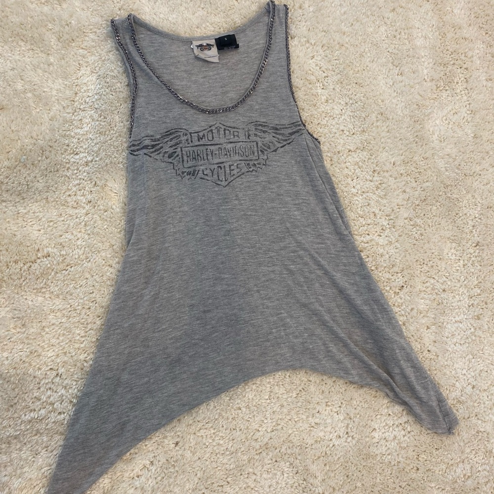 Harley Davidson Chain Tunic Tank Top